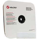 1 inch (25mm) Velcro Loop - White - Outdoor Textiles
