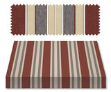Recacril Fantasia Stripes Bara R-430 47-inch Shade / Marine Fabric