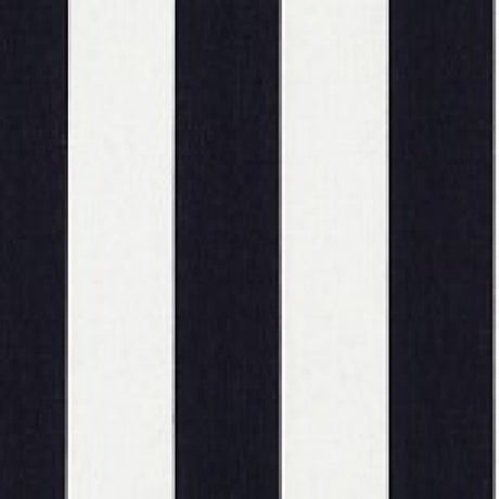Sample of Sunbrella Yacht Stripe Navy YAC 3722 European Collection Upholstery Fabric