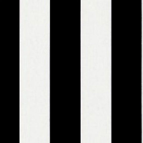 Sample of Sunbrella Yacht Stripe Black YAC 3740 European Collection Upholstery Fabric