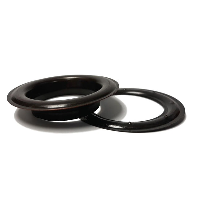 #12 Grommets with Washers 1-1/2 inch  Black Oxide (100 Pack)