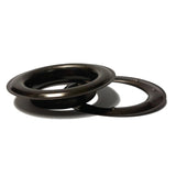 #12 Grommets with Washers 1-1/2 inch  Gun Metal (100 Pack)