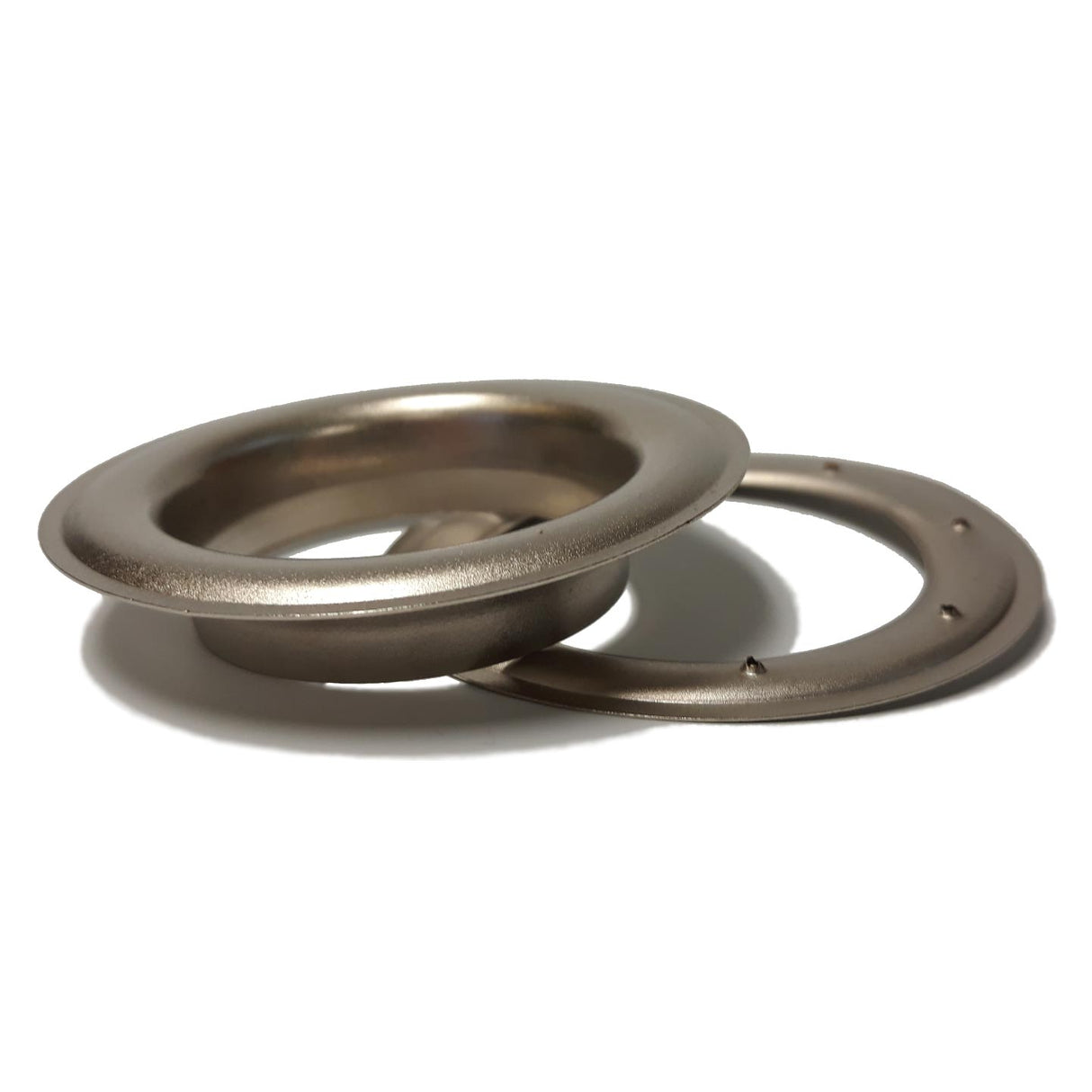 #12 Grommets with Washers 1-1/2 inch Satin Nickel (100 Pack)