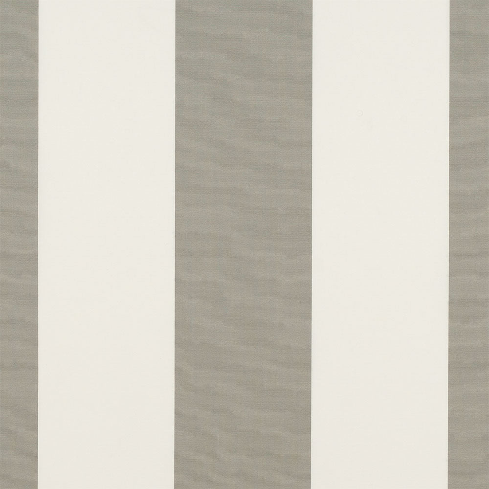 Sunbrella Manhattan Fog 4876-0000 46-Inch Stripes Awning / Shade Fabric