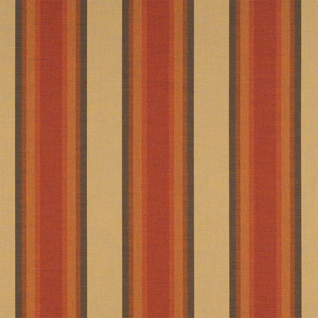 Sample of Sunbrella Colonnade Redwood 4857-0000 46-Inch Stripes Awning / Shade Fabric