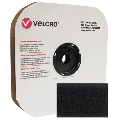 2 inch Velcro P.S. Loop - Black - Outdoor Textiles
