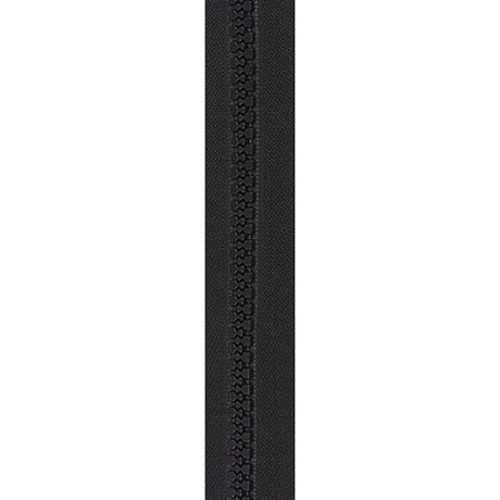 YKK Vislon #10 Zipper Chain - Black