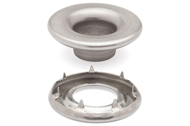 DOT Rolled Rim Grommet with Spur Washer #2 (20MNS77250001XG) Stainless Steel 3/8 inch 1-gross