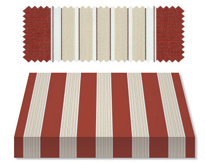 Recacril Fantasia Stripes Llivia R-874 47-inch Shade / Marine Fabric