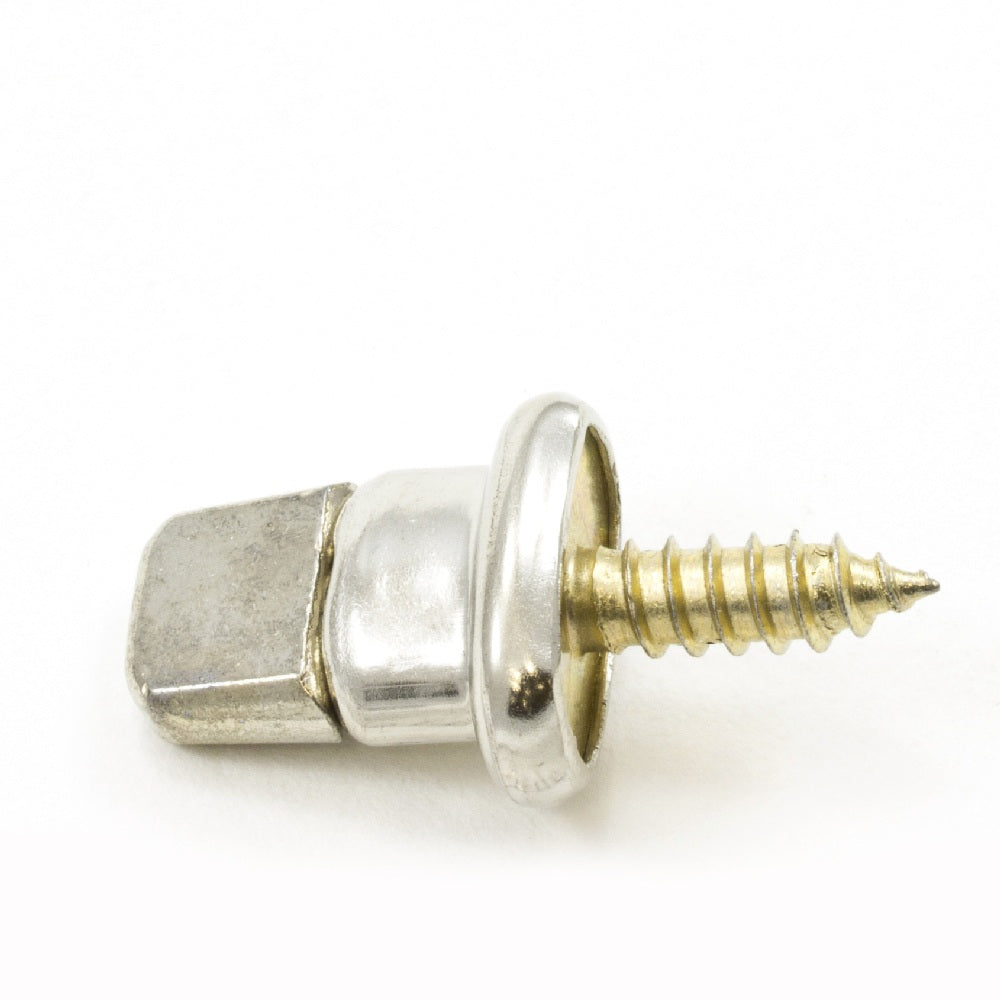 Common Sense Turn Button Screw Stud 91-XX-783157-2A 5/8 inch Nickel-Plated Brass 1000 pack