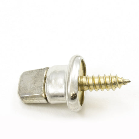 Common Sense Turn Button Screw Stud 91-XX-783157-2A 5/8 inch Nickel-Plated Brass 1000 pack