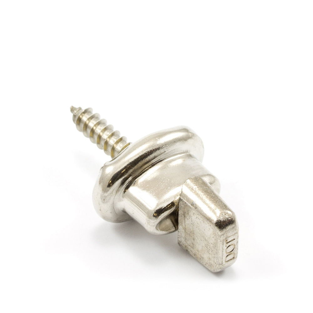 Common Sense Turn Button Screw Stud 91-X8-783247-2A 5/8 inch Nickel-Plated Brass with Stainless Steel Screw 1000 pack