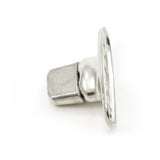 Common Sense Turn Button w/Two Screw Holes 91-XB-78322-2A Nickel-Plated Brass 1000 pack