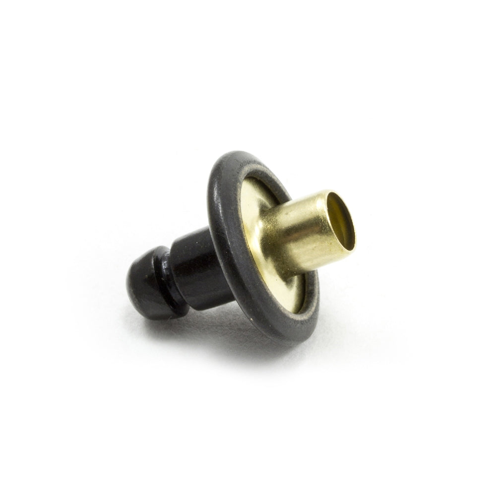 Lift-the-DOT Stud 90-XB-16358--1B Government Black Brass 100 pack