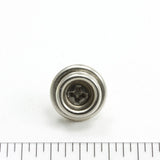 DOT Durable Screw Stud 93-X8-103934-1A Nickel-Plated Brass / Stainless Steel Screw 3/8 inch 100 pack