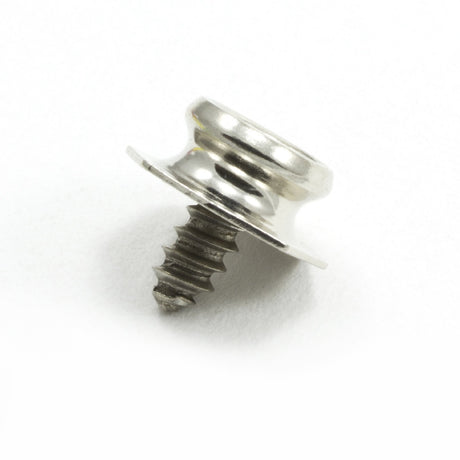 Pull-the-DOT Stud 92-X8-183074-1A Nickel-Plated Brass / Stainless Steel Screw 3/8 inch 100 pack