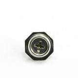 Pull-the-DOT Stud 92-X8-183074-1A Nickel-Plated Brass / Stainless Steel Screw 3/8 inch 100 pack