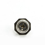 Pull-the-DOT Stud 92-X8-183074-1A Nickel-Plated Brass / Stainless Steel Screw 3/8 inch 100 pack