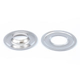 DOT Grommet with Plain Washer #6 (20-0070651831TXG) Nickel-Plated Brass 13/16 inch 1-gross