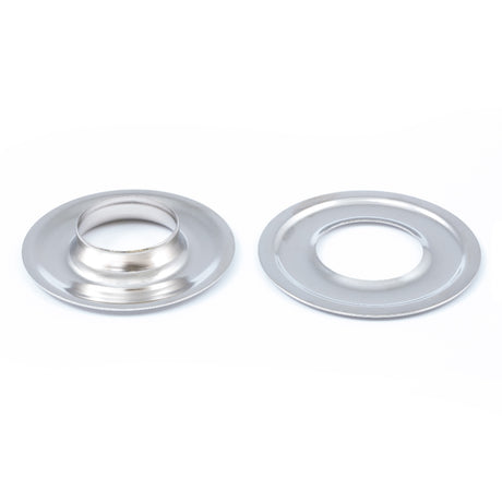DOT Grommet with Plain Washer #6 (20-0070651831TXG) Nickel-Plated Brass 13/16 inch 1-gross