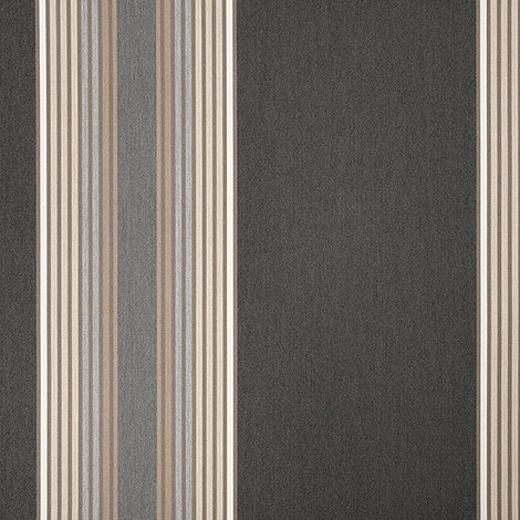 Sunbrella Tillman Shale 4836-0000 46-Inch Stripes Awning / Shade Fabric