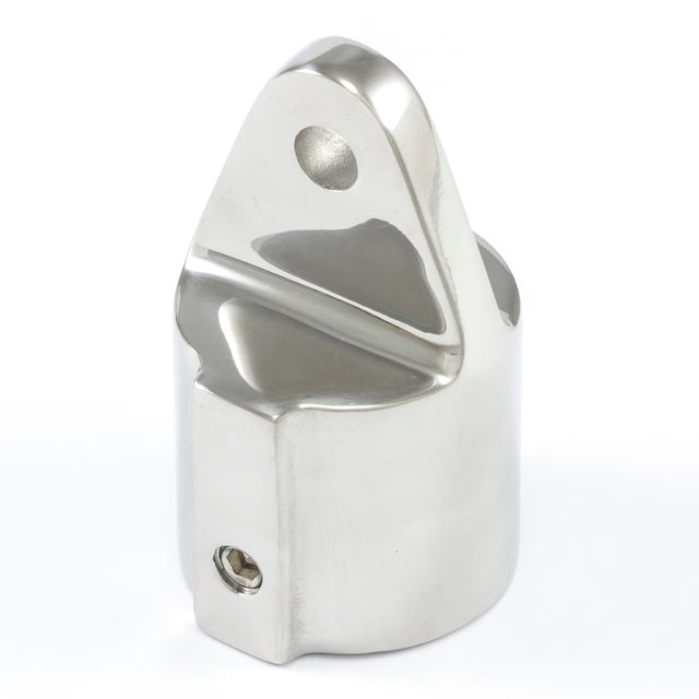 Humpback Eye End for 1 Inch OD Tubing with Set Screw Stainless Steel 316 #338 Boat Top Fitting