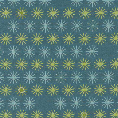 Sample of Sunbrella by Mayer Spokes Grotto 435-004 Vollis Simpson Collection Upholstery Fabric