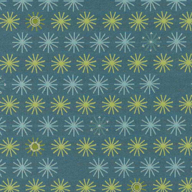 Sample of Sunbrella by Mayer Spokes Grotto 435-004 Vollis Simpson Collection Upholstery Fabric