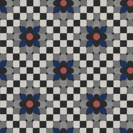 Sample of Sunbrella by Mayer Sula Americana 446-014 Wonderlust Collection Upholstery Fabric
