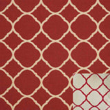 Sample of Sunbrella Accord II Crimson 45936-0000 Elements Collection Upholstery Fabric