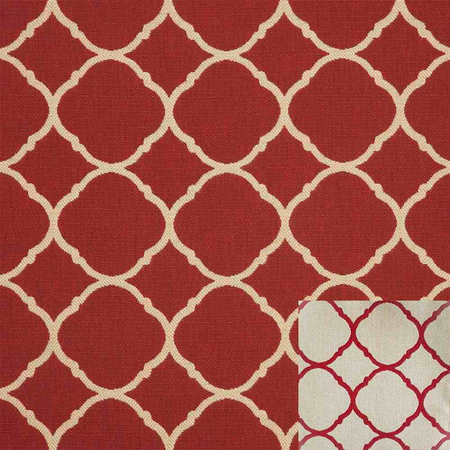 Sample of Sunbrella Accord II Crimson 45936-0000 Elements Collection Upholstery Fabric