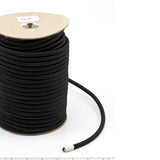 Polypropylene Covered Elastic Cord #M-5 5/16 inches x 150 feet Black
