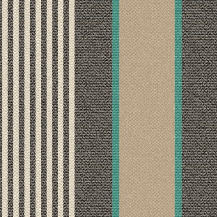 Sample of Outdura Fenway Flannel 1513 Modern Textures Collection - Reversible Upholstery Fabric