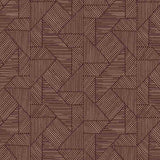 Sample of Sunbrella by Mayer Acuco Raisin 445-000 Wonderlust Collection Upholstery Fabric