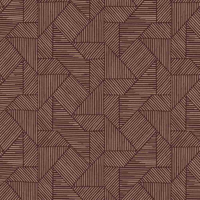 Sample of Sunbrella by Mayer Acuco Raisin 445-000 Wonderlust Collection Upholstery Fabric