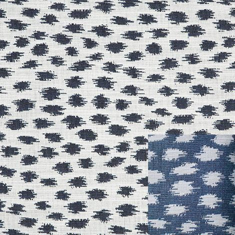 Sunbrella Agra Indigo 145147-0000 Fusion Collection - Reversible Upholstery Fabric (Light Side)