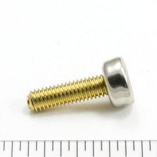 DOT Durable Screw Stud 93-XB-107087-1A Nickel-Plated Brass 5/8 inch 100 pack