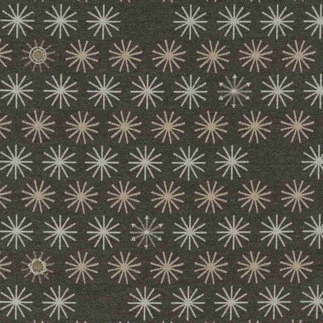 Sample of Sunbrella by Mayer Spokes Meteor 435-006 Vollis Simpson Collection Upholstery Fabric
