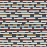 Sample of Sunbrella by Mayer Metal Strips Regatta 434-004 Vollis Simpson Collection Upholstery Fabric