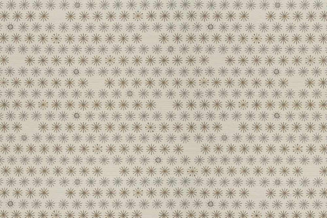 Sample of Sunbrella by Mayer Spokes Quartz 435-007 Vollis Simpson Collection Upholstery Fabric