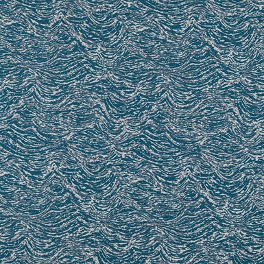 Sample of Sunbrella Undercurrent Lagoon 47203-0003 Rockwell Currents Collection Upholstery Fabric