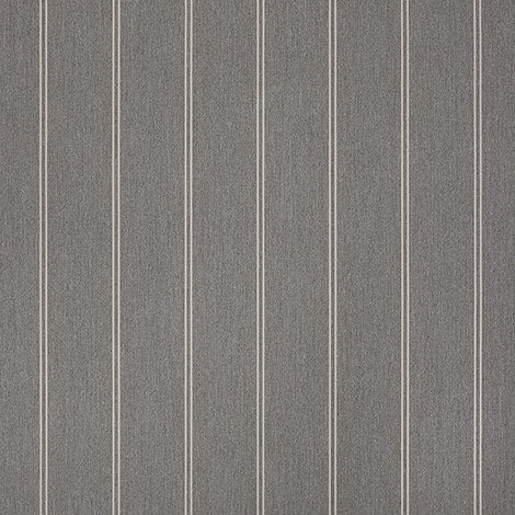 Sample of Sunbrella Cooper Ash 4835-0000 46-Inch Stripes Awning / Shade Fabric