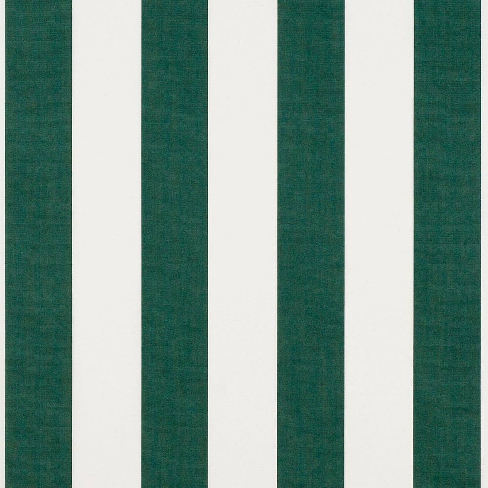Sample of Sunbrella Beaufort Forest Green/Natural 6 Bar 4806-0000 46-Inch Stripes Awning / Shade Fabric