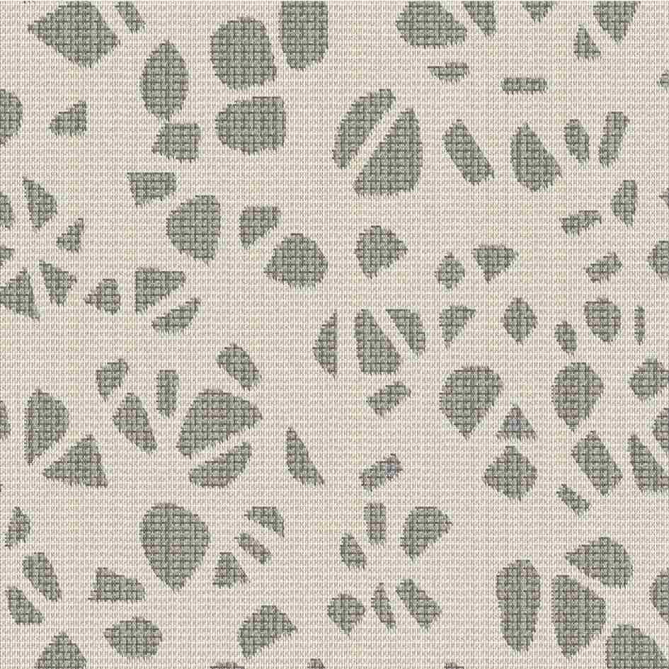 Sample of Outdura Bedrock Smoke 3717 Ovation 3 Collection - Earthy Balance Upholstery Fabric