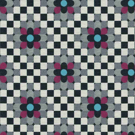 Sample of Sunbrella by Mayer Sula Confetti 446-008 Wonderlust Collection Upholstery Fabric