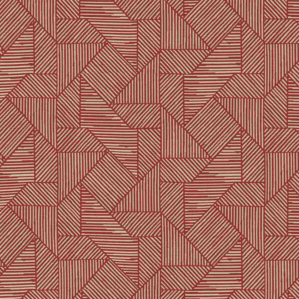 Sample of Sunbrella by Mayer Acuco Poppy 445-001 Wonderlust Collection Upholstery Fabric