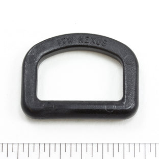 Fastex D-Ring 1" Acetal Black