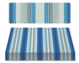 Recacril Fantasia Stripes Valdespina R-969 47-inch Shade / Marine Fabric
