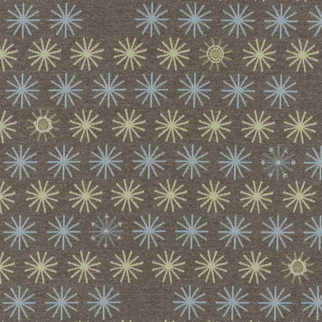 Sample of Sunbrella by Mayer Spokes Mist 435-000 Vollis Simpson Collection Upholstery Fabric