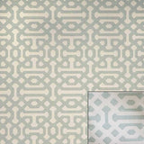 Sunbrella Fretwork Mist 45991-0000 Elements Collection - Reversible Upholstery Fabric (Dark Side)